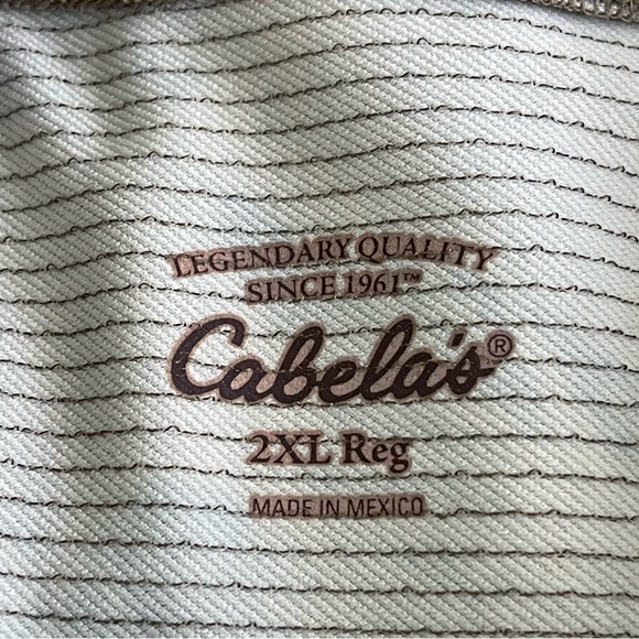 Cabela's 3D Seclusion Camo Mock Neck Long Sleeve Base Layer Shirt Size 2XL - Picture 7 of 8